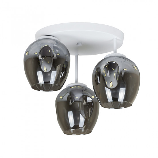 Люстра 756HPR0231F-3 WH+BK (300) фото № 1