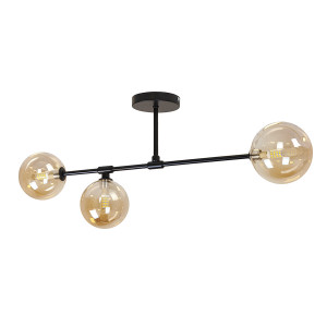 Люстра 761X1210F-3 BK+BR (100)