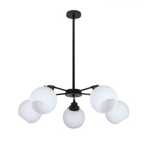 Люстра 752F1609-5 BK+WH