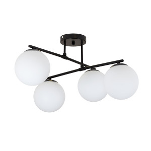 Люстра 756XPR150F-4 BK+WH