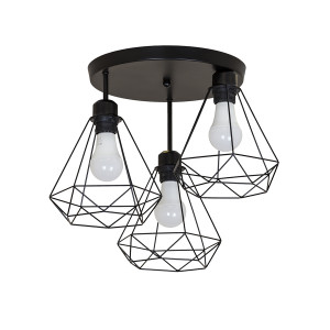 Люстра 752H2019F-3 BK+BK (300)