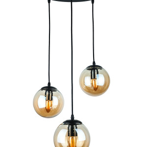 Підвісний світильник 756PR150F-3 BK+BR (300)