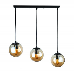 Підвісний світильник 756PR150F-3 BK+BR (500)