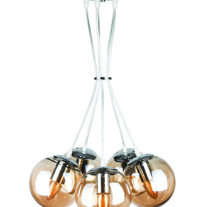 Підвісний світильник 756PR150F-5 CR+BR