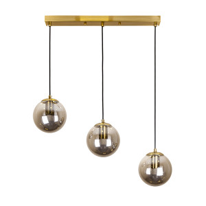 Підвісний світильник 756PR150F-3 BRZ+BK (500)