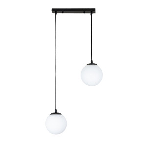 Підвісний світильник 756PR150F-2 BK+WH (350)