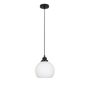 Підвісний світильник 91610F-1 BK+WH