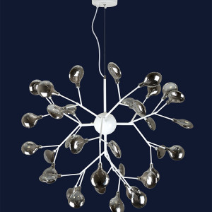 Люстра 918LP262-36 WH+BK