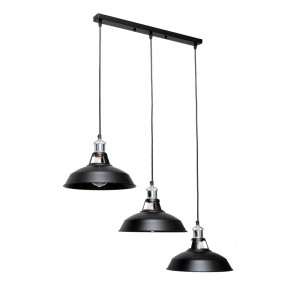 Підвісний світильник 7526857F1-3 BK (500)