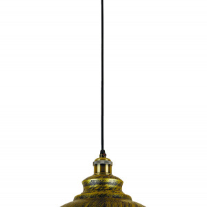 Підвісний світильник 7526858-1 BK+GD