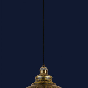 Підвісний світильник 7526858-1 BK+GD