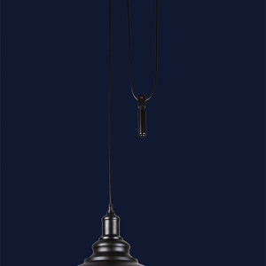 Підвісний світильник 7526858F-1G BK