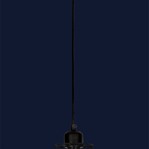 Підвісний світильник 907015F-1 BK