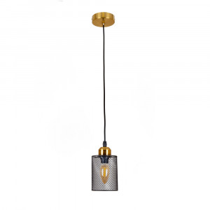 Підвісний світильник 907015F-1 BRZ+BK