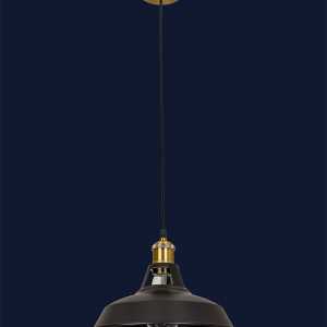 Підвісний світильник 7526857F-1 BRZ+BK(270)