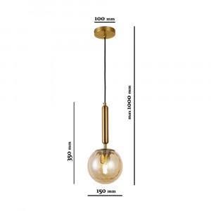 Підвісний світильник 91604-1 BR