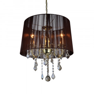 Люстра 7204003GD-3 GD BROWN