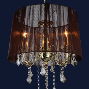 Люстра 7204003GD-3 GD BROWN