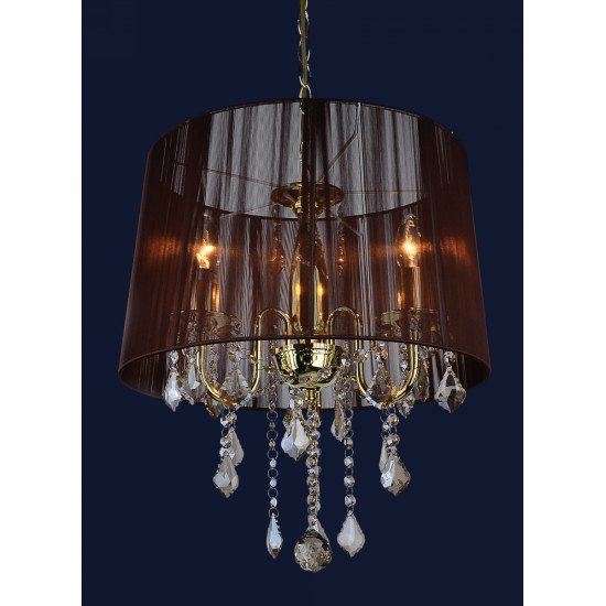 Люстра 7204003GD-3 GD BROWN Зображення №2 Люстра 7204003GD-3 GD BROWN фото № 2