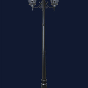 Вуличний підлоговий світильник 767V3802-L-2 BK