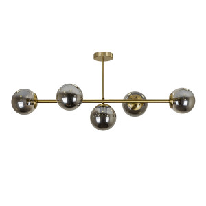 Люстра 7529906-5 BRZ+BK