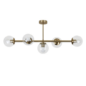 Люстра 7529906-5 BRZ+CL