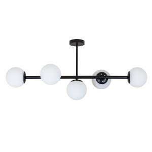 Люстра 7529906-5 BK+WH