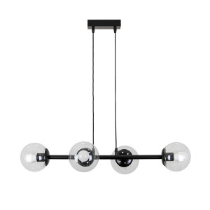 Люстра 7529909-4 BK+CL