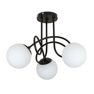 Люстра 7529903-3 BK+WH