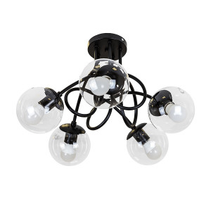 Люстра 7529910-5 BK+CL