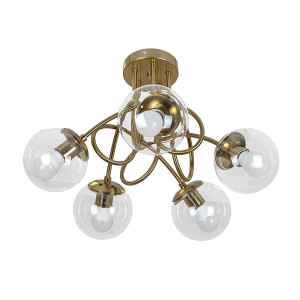 Люстра 7529910-5 BRZ+CL