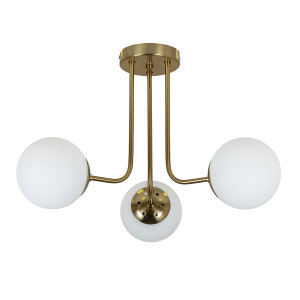 Люстра 7529908-3 BRZ+WH