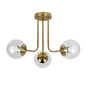 Люстра 7529908-3 BRZ+CL