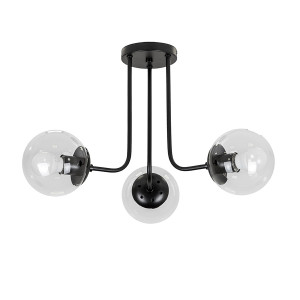 Люстра 7529908-3 BK+CL