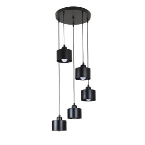 Підвісний світильник 752187F-5 BK (300)