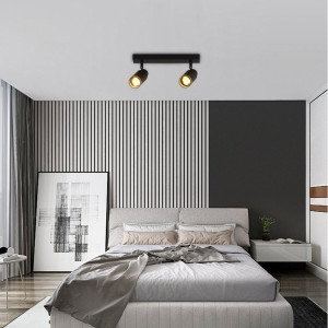 Спот INN-23051BK чорний на 2 плафони