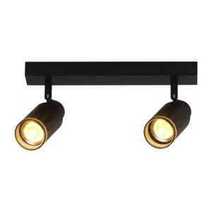 Спот INN-23051BK чорний на 2 плафони