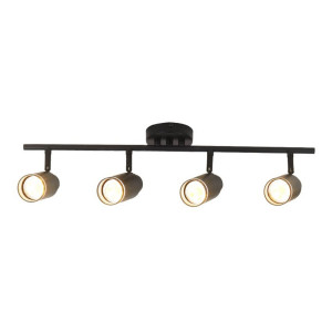 Спот INN-23054BK чорний на 4 плафони