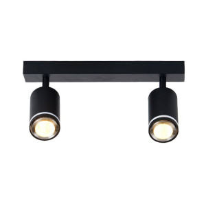 Спот INN-23060BK чорний на 2 плафони