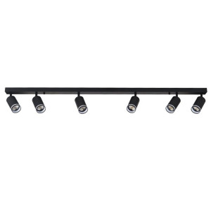 Спот VALESO INN-23063BK чорний на 6 плафонів