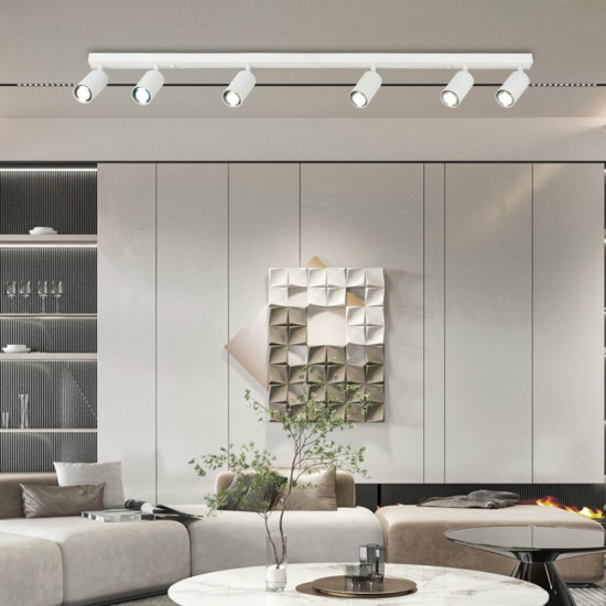 Спот INN-23122WH білий на 6 плафонів Зображення №3 Спот INN-23122WH білий на 6 плафонів фото № 3