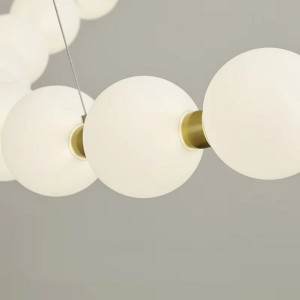 Люстра сучасна підвісна перлина VALESO G3974-15+1 Copper 36W