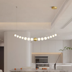 Люстра сучасна підвісна перлина VALESO G3872-15 Copper 27W