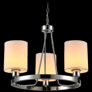 Люстра класична підвісна VALESO V03-3 хромова Люстра класична підвісна VALESO V03-3 хромова