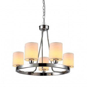 Люстра класична підвісна VALESO V03-5 хромова Люстра класична підвісна VALESO V03-5 хромова