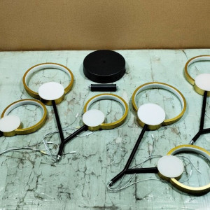 У Ш 1313/9 Black+Gold 100W*2