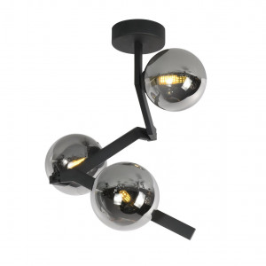 Люстра стельова регульована VALESO BX84020-3 BK чорна