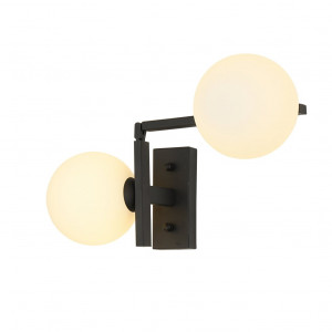 Бра настінне сучасне VALESO BB84016-2 BK чорне