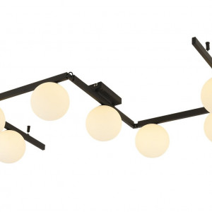 Люстра стельова регульована VALESO BX84016-7 BK чорна