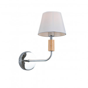 Бра настінне класичне VALESO V16-1B CH хромовий